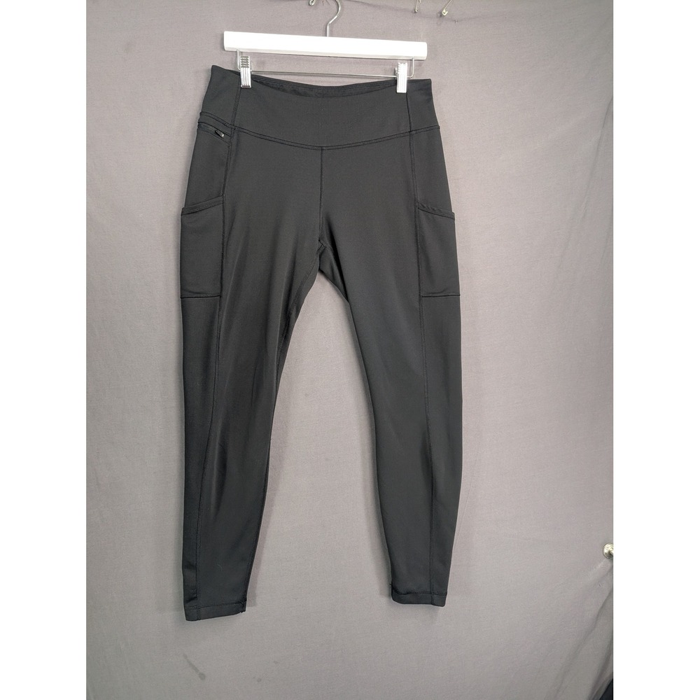Patagonia Womens Pack Out Tights Black Hiking Leggings Size Large 8369